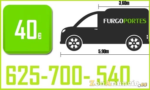 Furgoportes en vallecas minimudanzas economicas